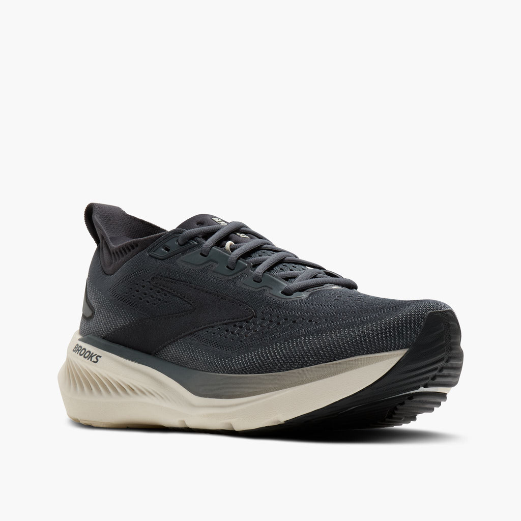 Men's Brooks Glycerin 23 Turbulence/Ebony/Clear pair angle