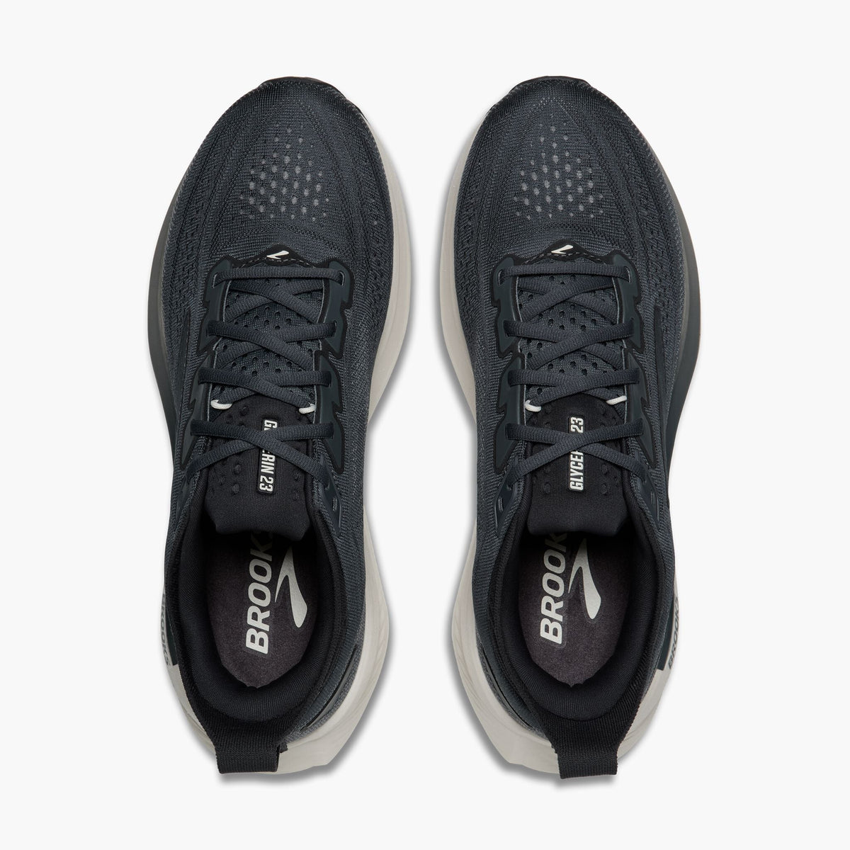 Men's Brooks Glycerin 23 Turbulence/Ebony/Clear top