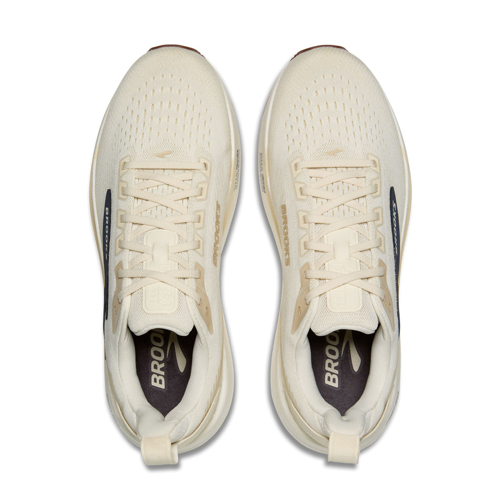 Men's Brooks Ghost Max 4 Arctic Wolf/Navy/Coconut top