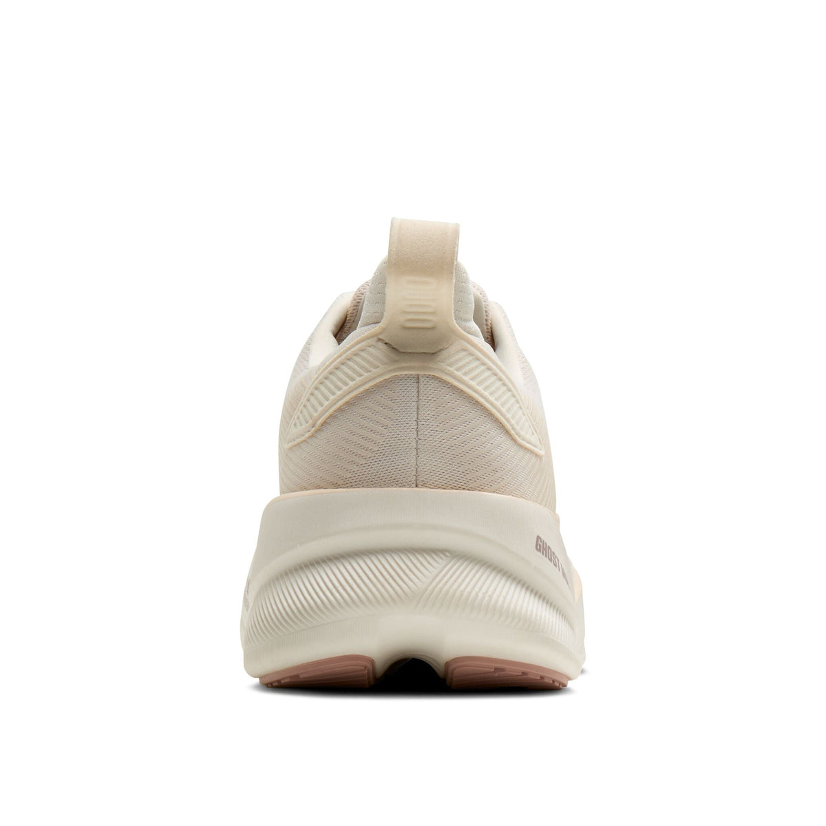 Women's Brooks Ghost Max 4 Arctic Wolf/Rose/Coconut heel