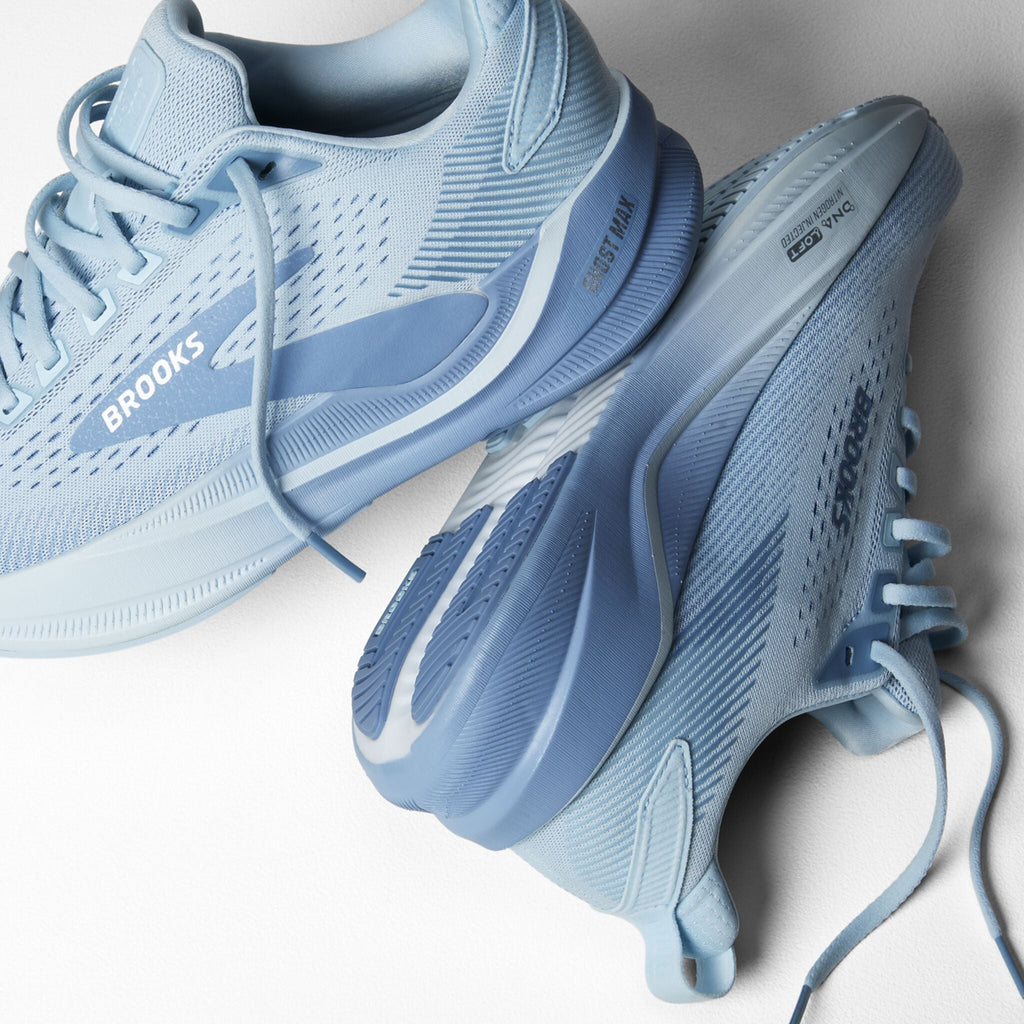 Women's Brooks Ghost Max 4 Blue/Blue/Chrome detail