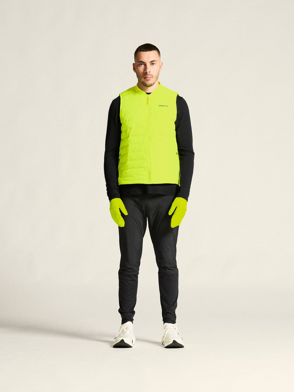 Men's Craft Subz Vest 4 Hi-Viz Yellow / Flumino hero