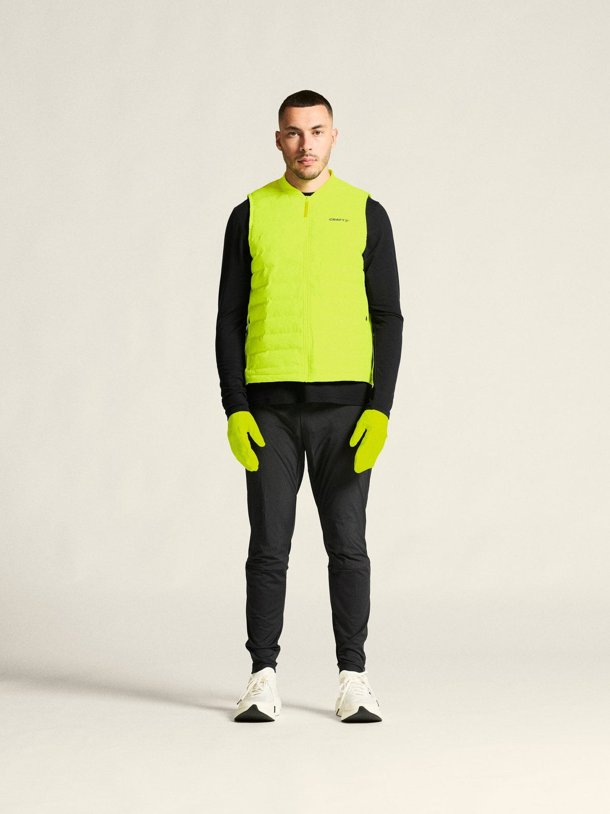 Men's Craft Subz Vest 4 Hi-Viz Yellow / Flumino hero