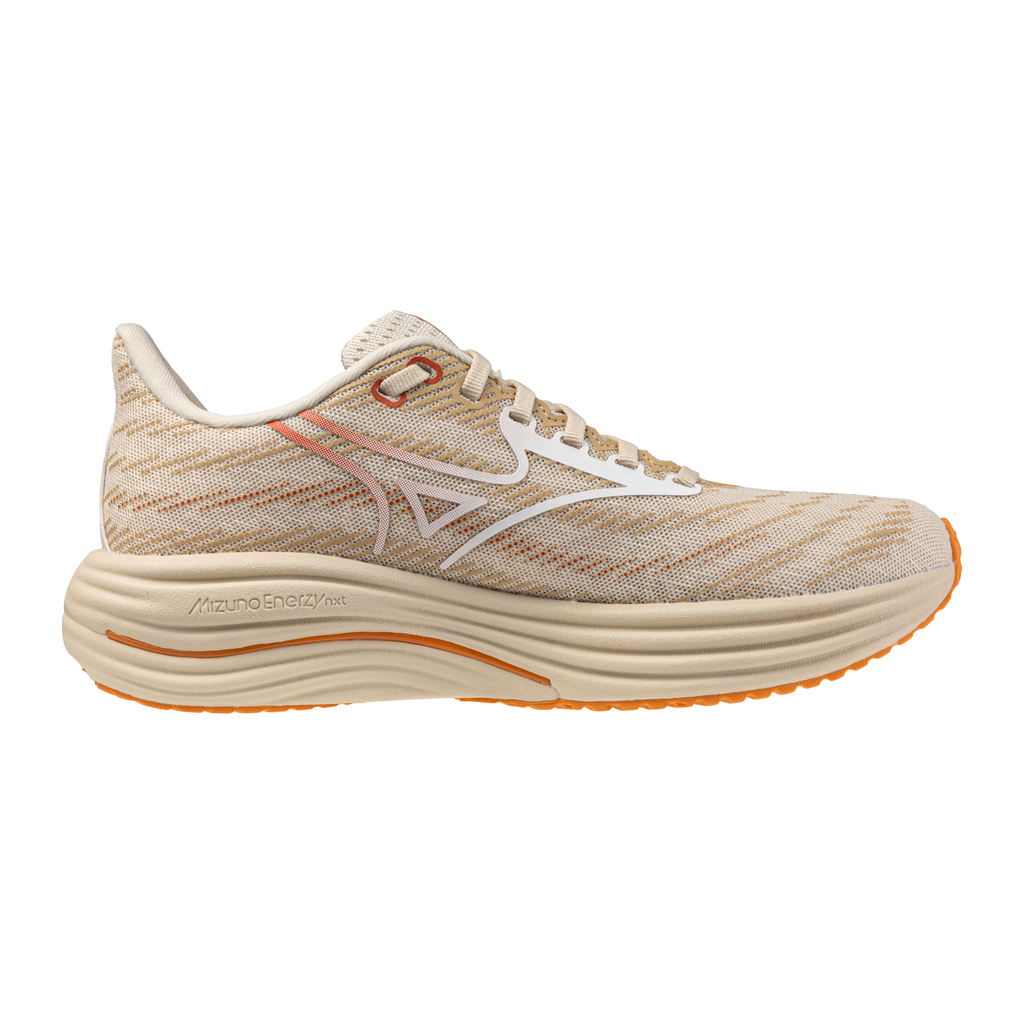 Women's Mizuno Wave Rider 29 Summer Sand / White view 3