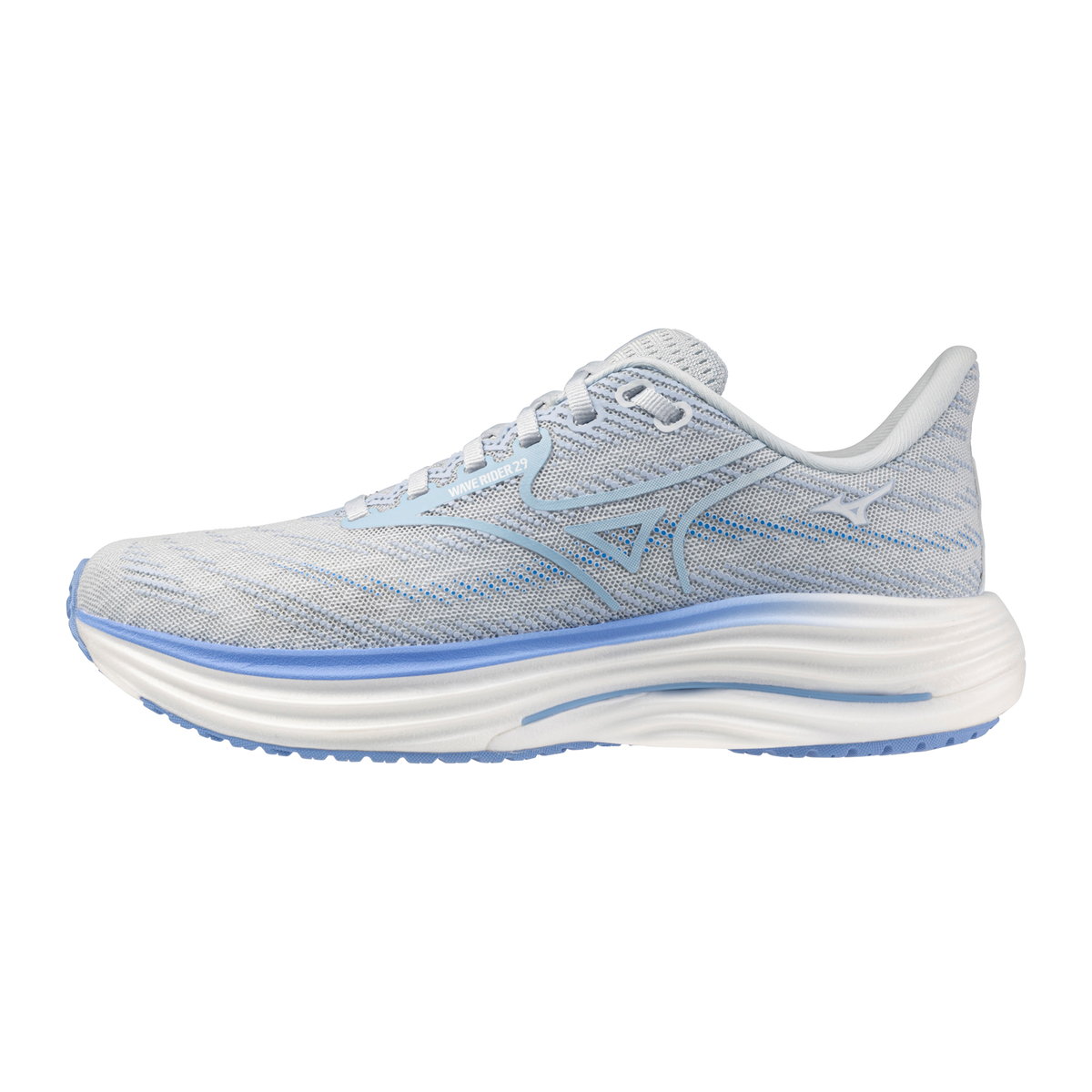 Women's Mizuno Wave Rider 29 Ancient Water / Ice Water hero