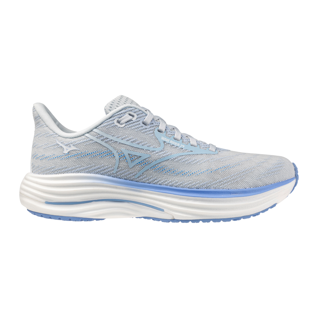 Women's Mizuno Wave Rider 29 Ancient Water / Ice Water view 6