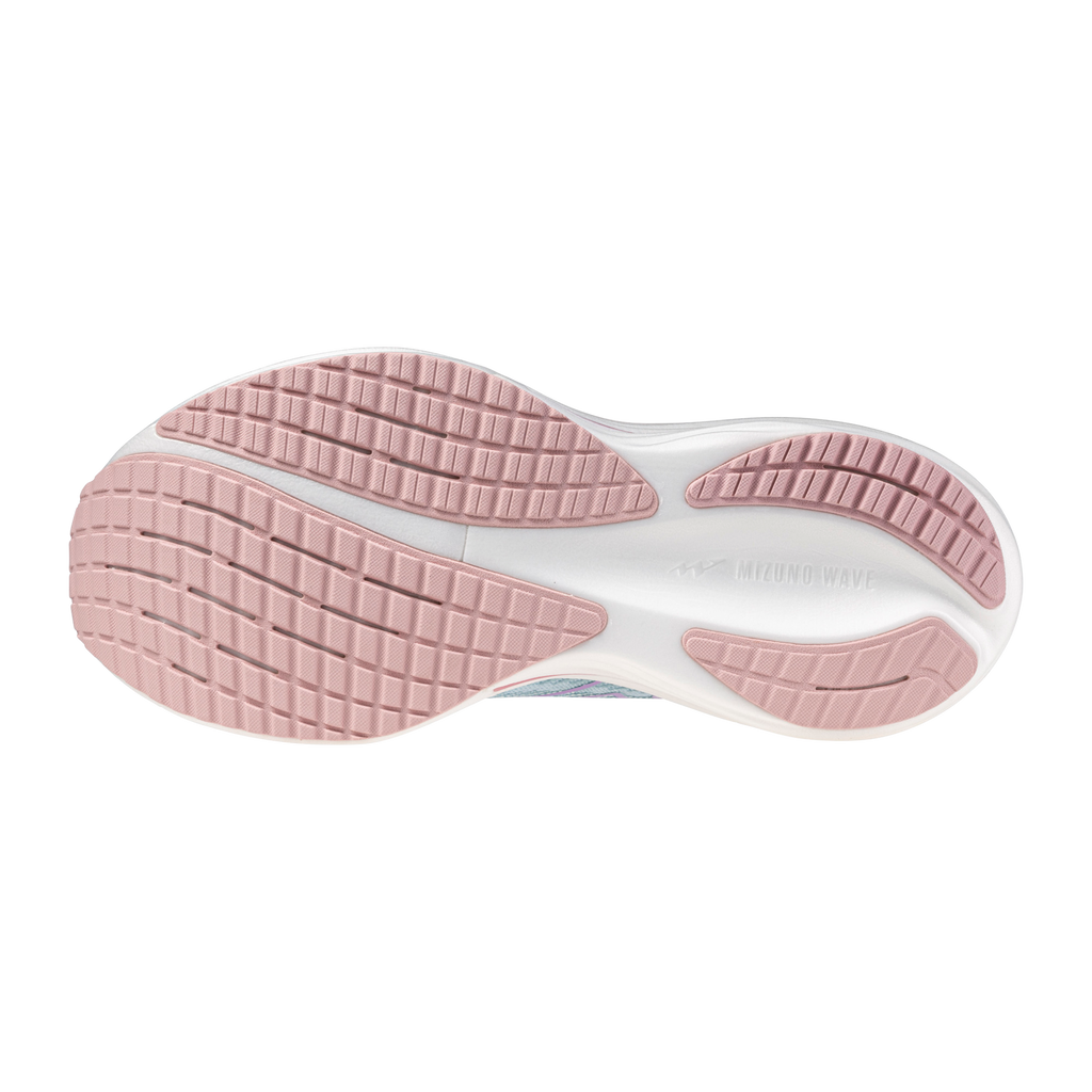 Women's Mizuno Wave Rider 29 Nantucket Breece / Orchid Pedal view 2