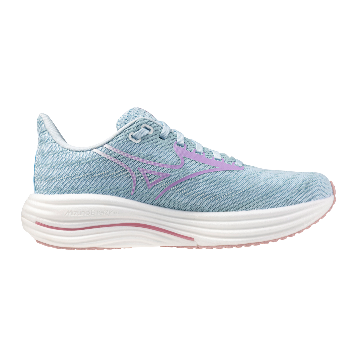Women's Mizuno Wave Rider 29 Nantucket Breece / Orchid Pedal view 3