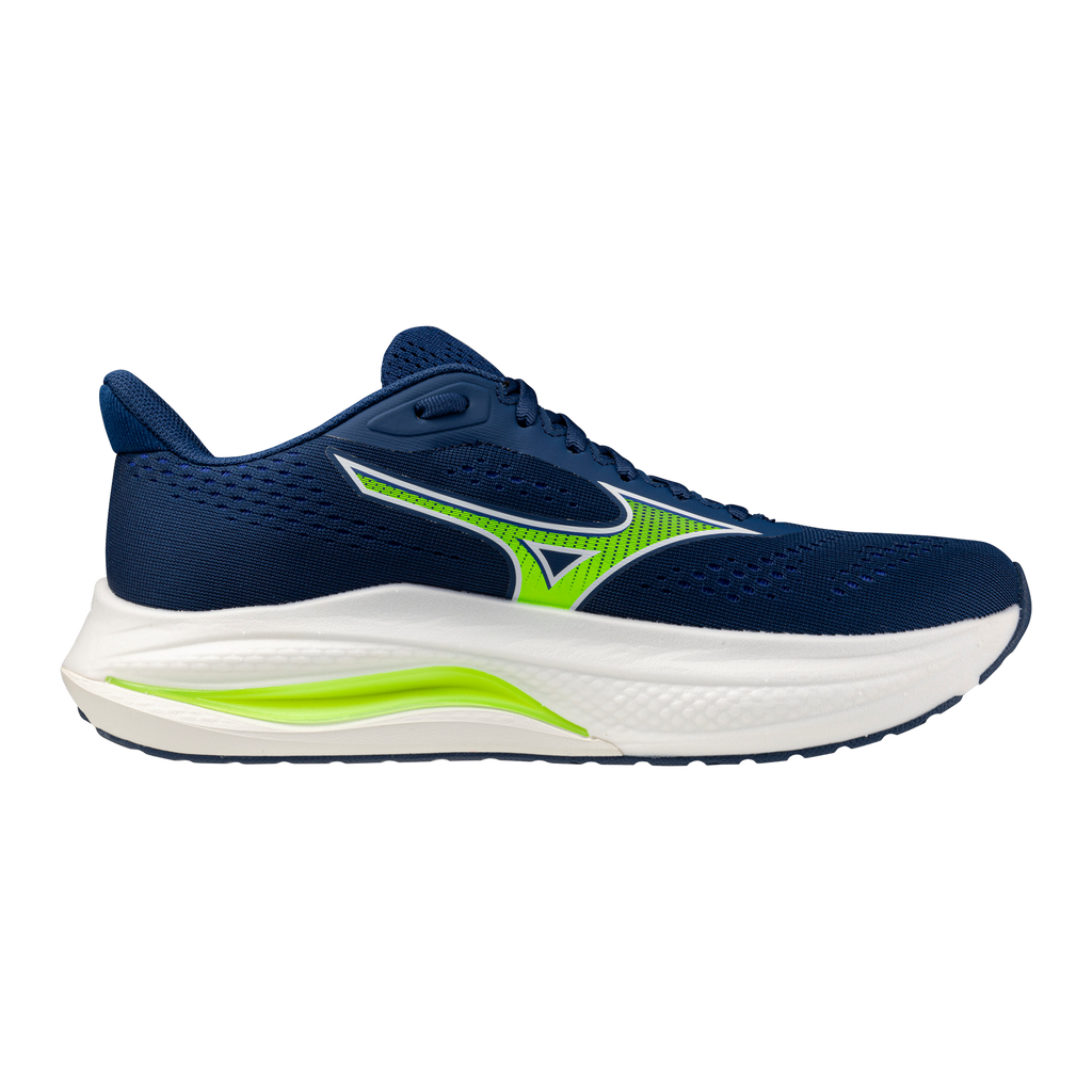 Men's Mizuno Wave Inspire 22 Estate Blue / White view 3