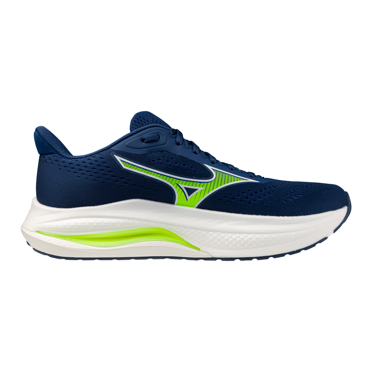Men's Mizuno Wave Inspire 22 Estate Blue / White view 3