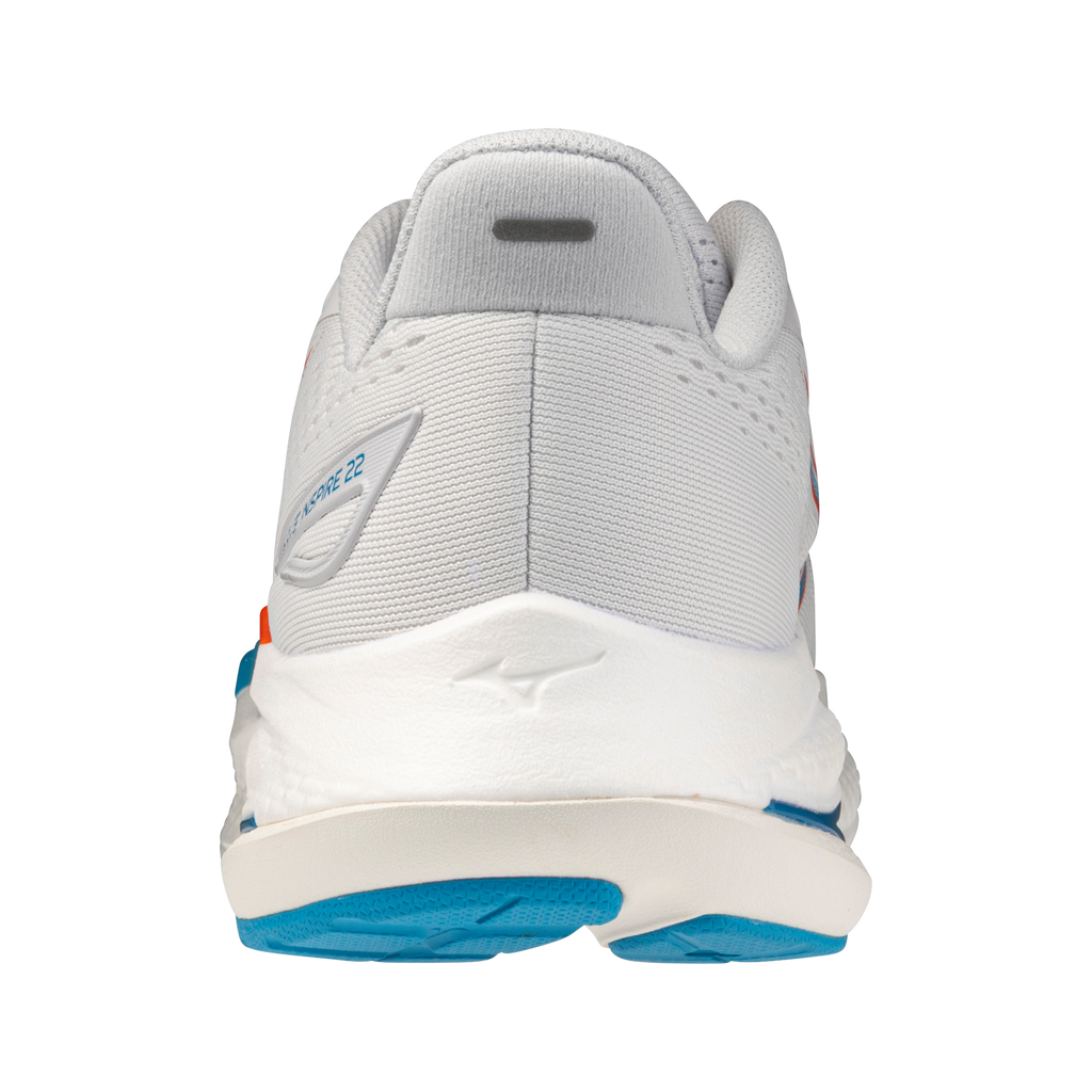 Men's Mizuno Wave Inspire 22 Cloudscape / Blue Jewel view 4