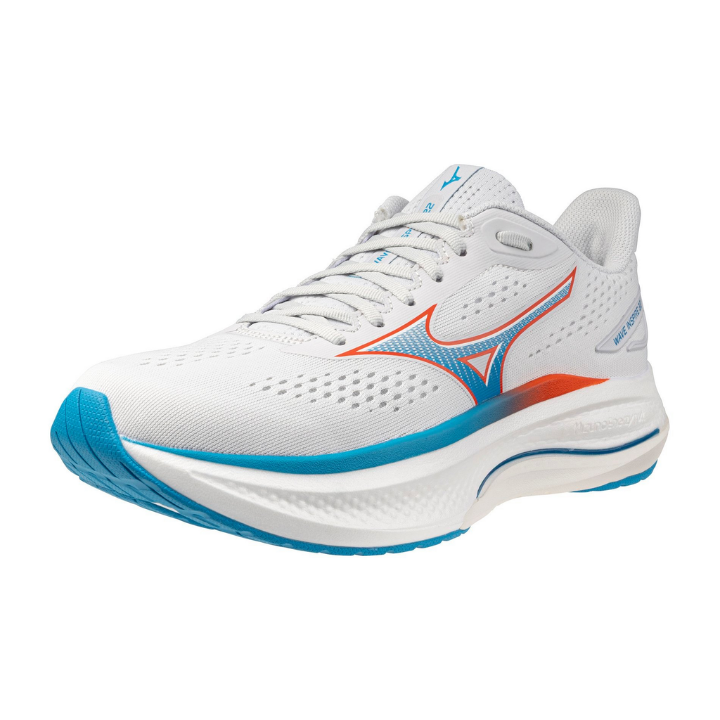 Men's Mizuno Wave Inspire 22 Cloudscape / Blue Jewel view 5