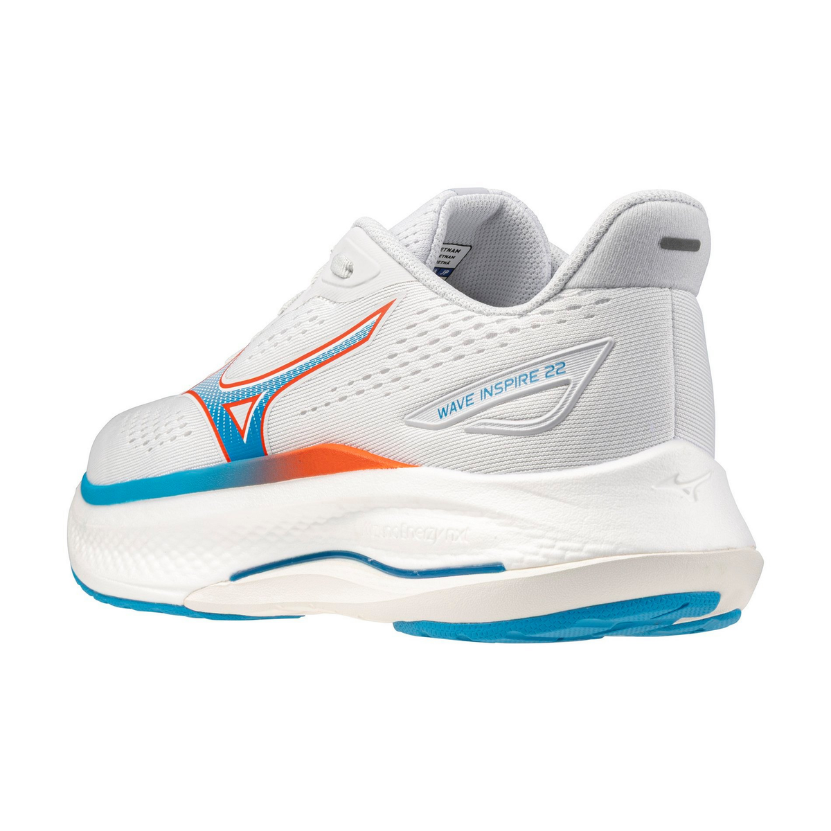 Men's Mizuno Wave Inspire 22 Cloudscape / Blue Jewel view 6