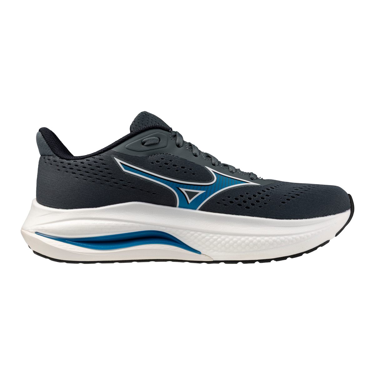 Men's Mizuno Wave Inspire 22 Dark Slate / Blue Jewel view 3