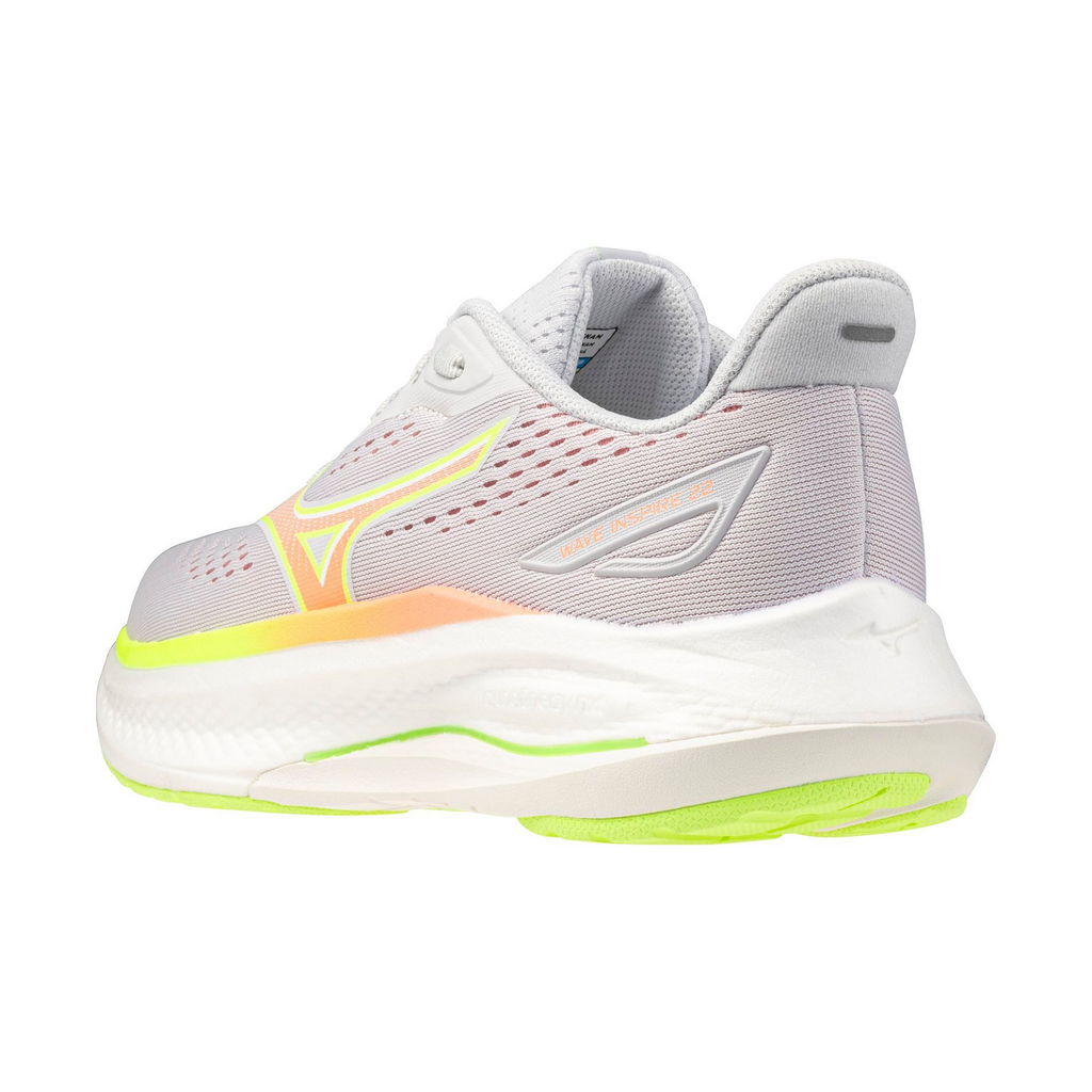 Women's Mizuno Wave Inspire 22 Cloudscape / Desert Flower view 6