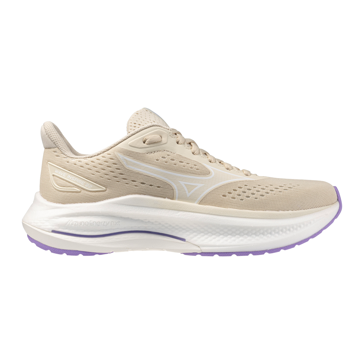 Women's Mizuno Wave Inspire 22 Summer Sand / White view 6