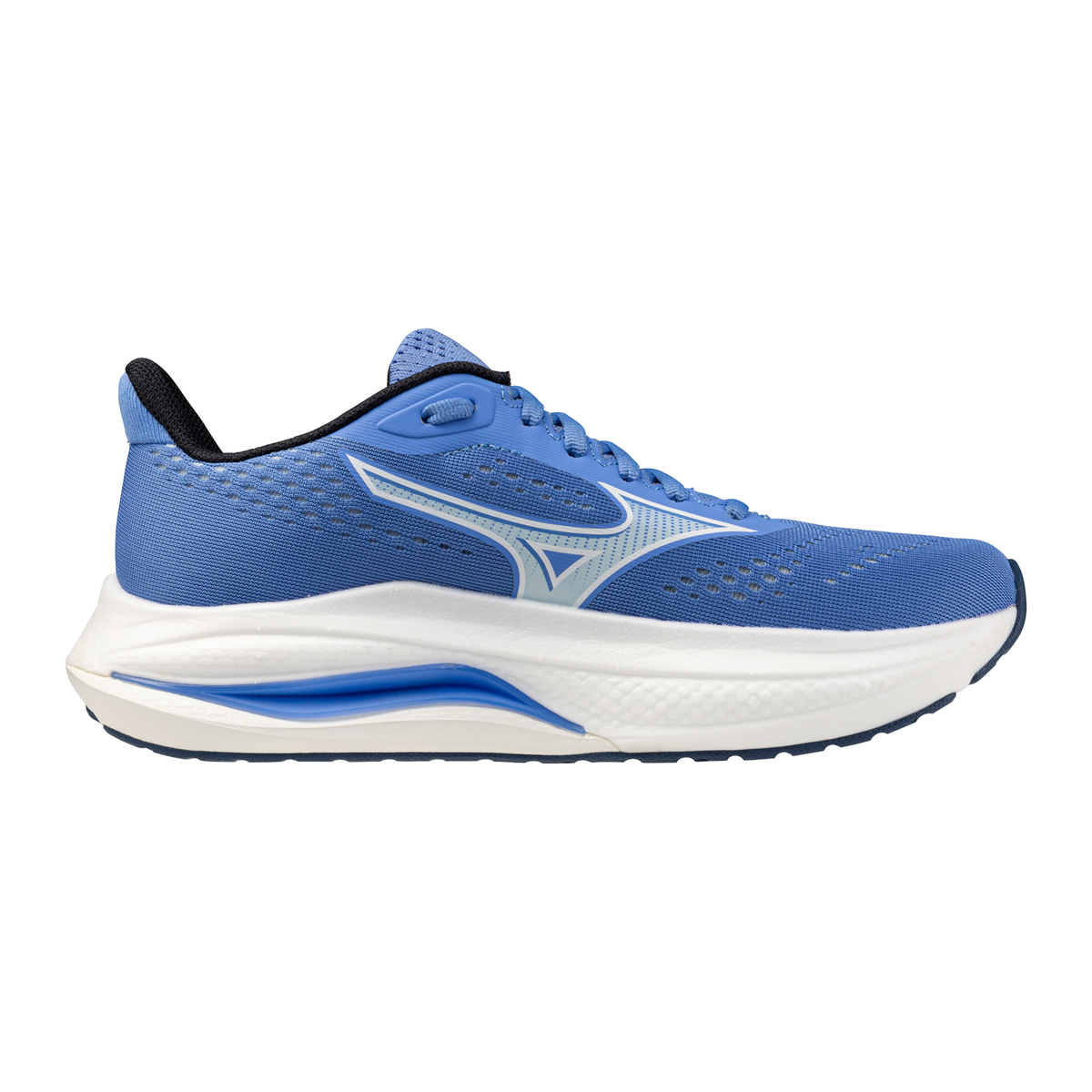 Women's Mizuno Wave Inspire 22 Ultramarine / White view 3