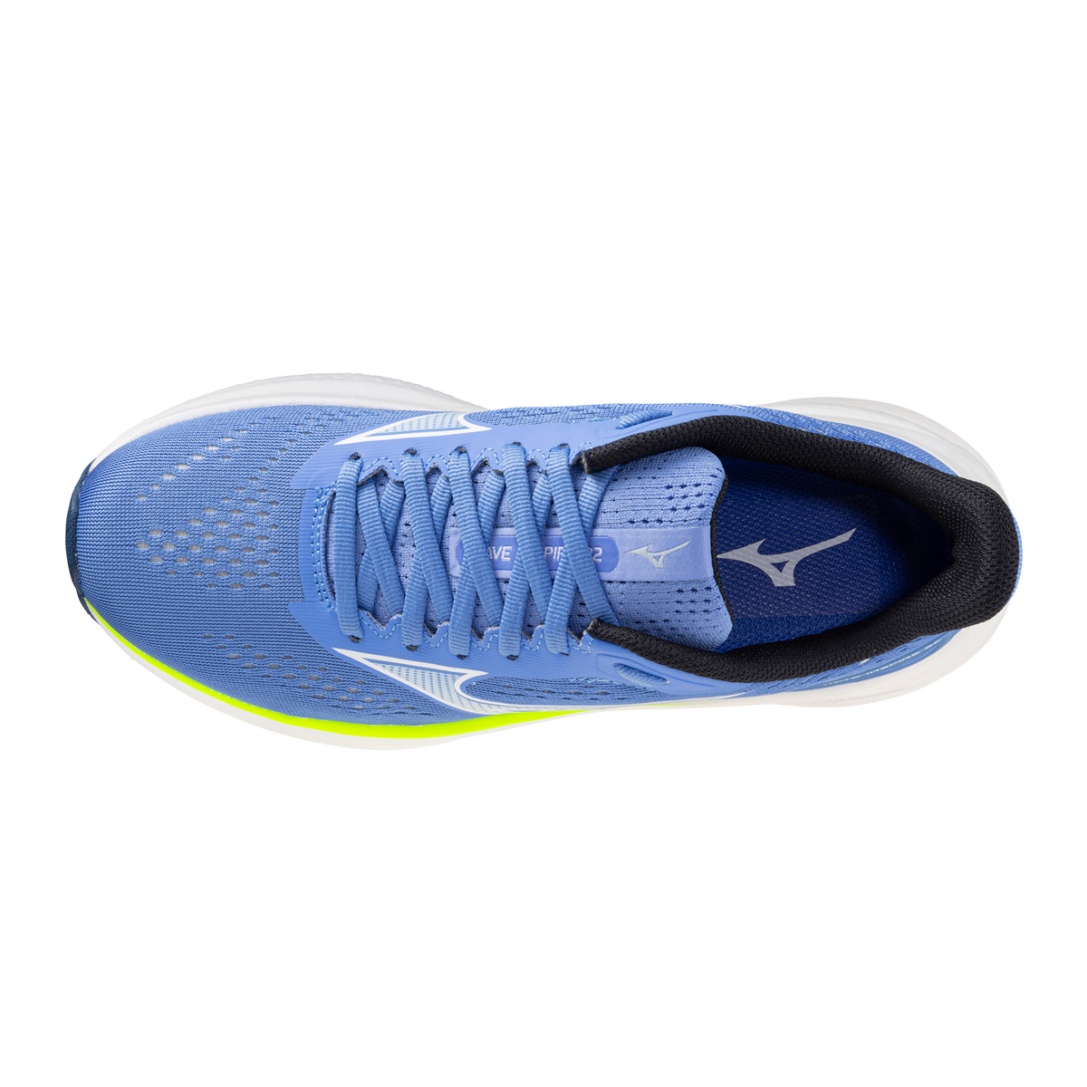 Women's Mizuno Wave Inspire 22 Ultramarine / White view 4