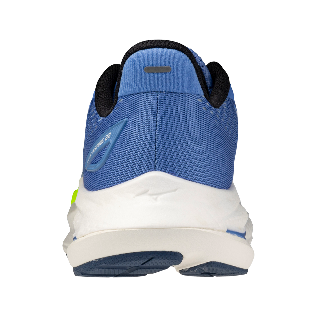 Women's Mizuno Wave Inspire 22 Ultramarine / White view 5