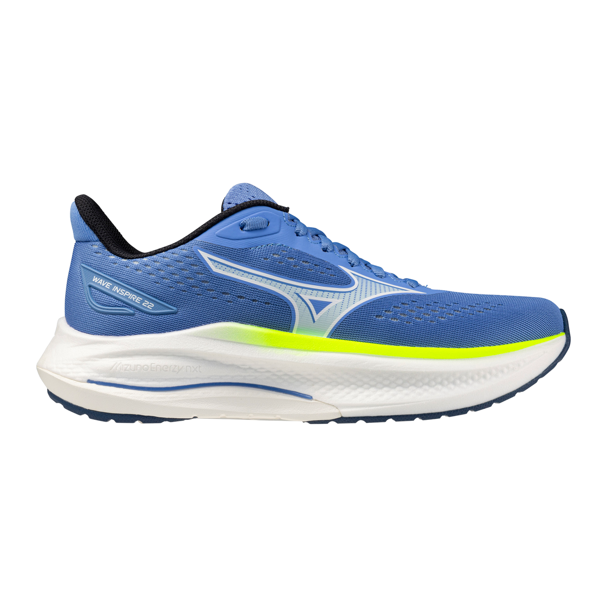 Women's Mizuno Wave Inspire 22 Ultramarine / White view 6