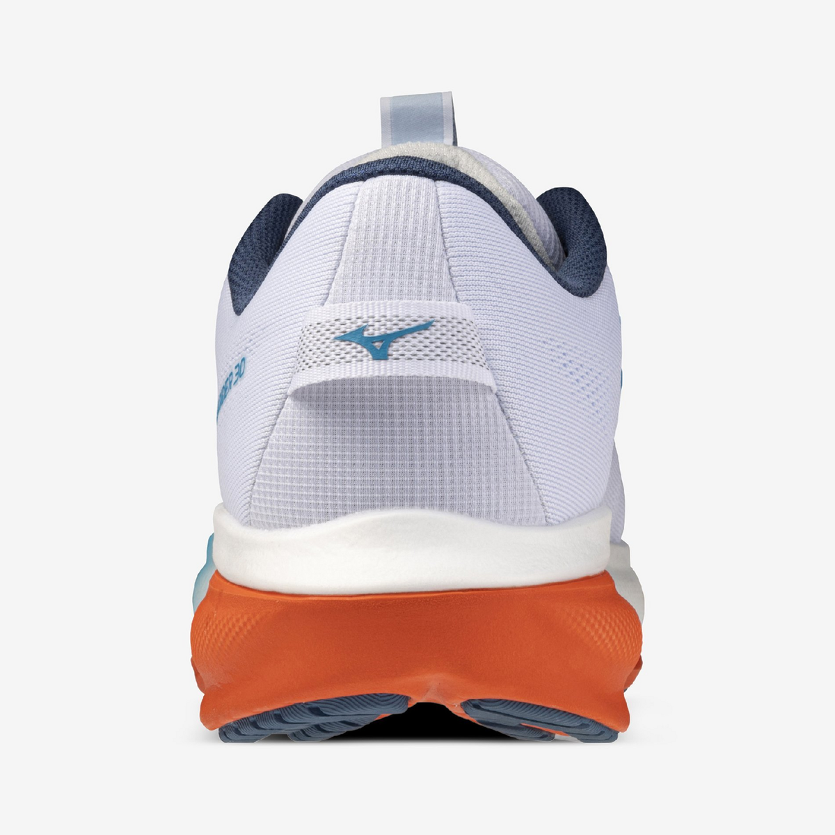 Men's Mizuno Wave Rider 30 White / Blue Jewel view 4