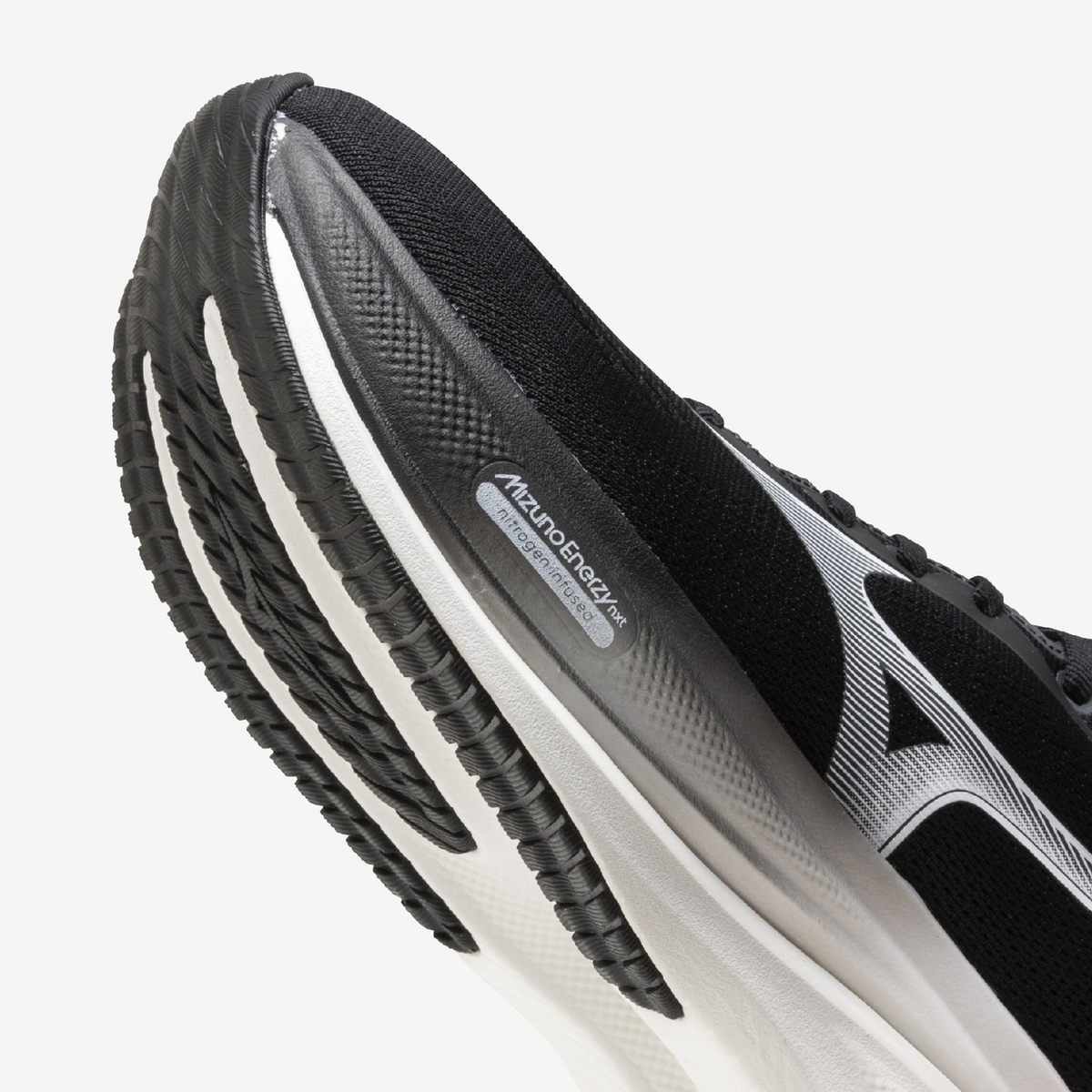 Men's Mizuno Wave Rider 30 Black / White view 5