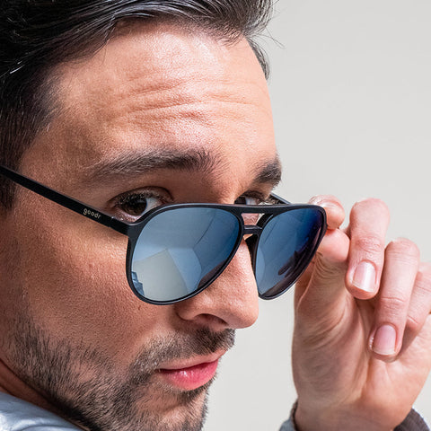 Goodr Mach G Sunglasses Add The Chrome Package view 5