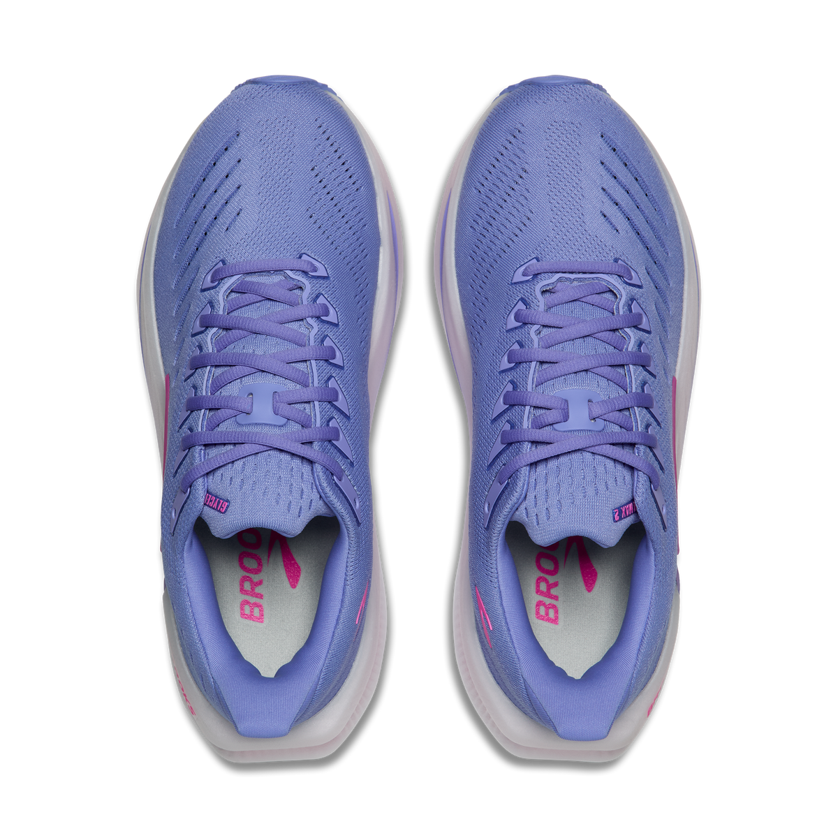 Women's Brooks Glycerin Max 2 Blazing Bell/Pink/White top
