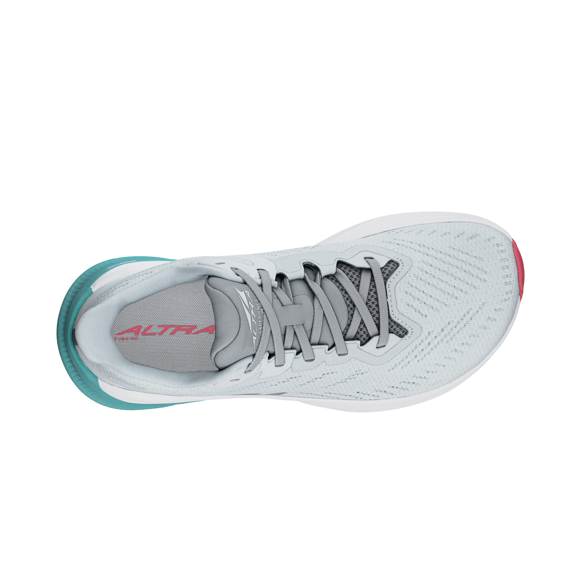Women's Altra Experience Flow 2 Grey / Teal view 3