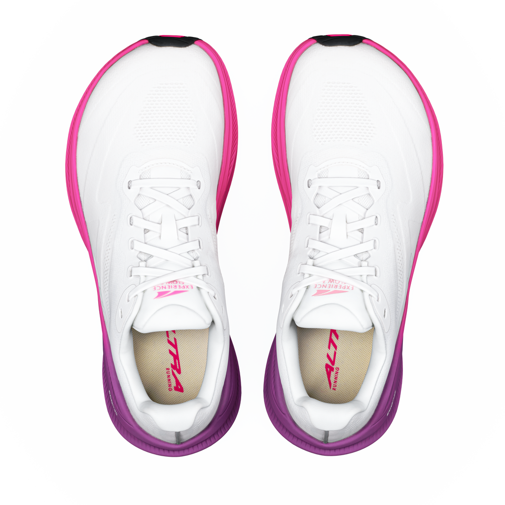 Women's Altra Experience Flow 3 White / Purple Cactus view 2