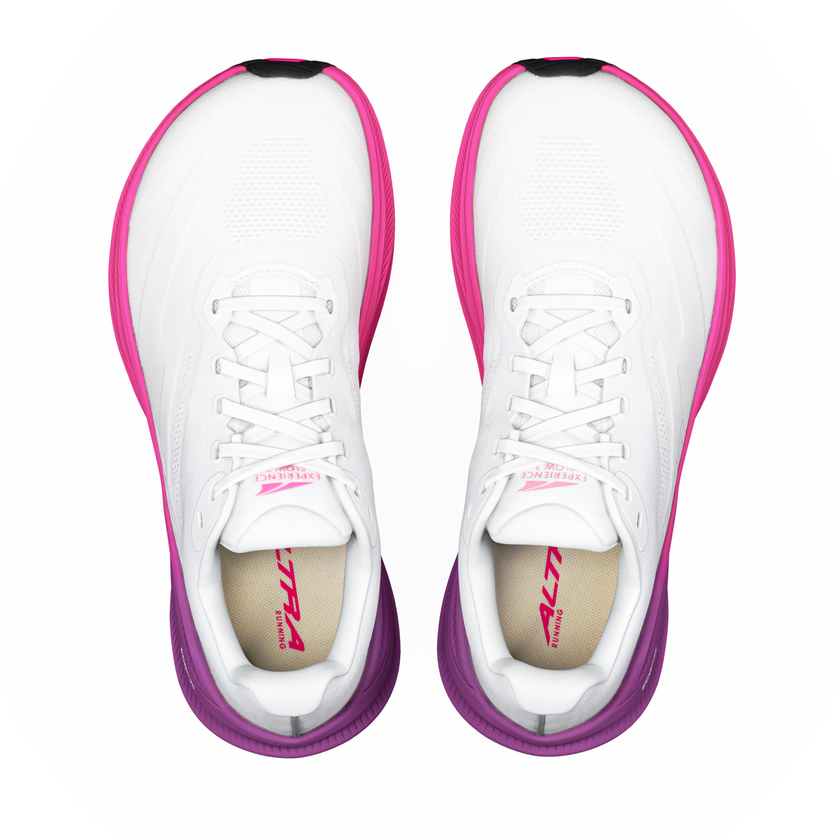 Women's Altra Experience Flow 3 White / Purple Cactus view 2
