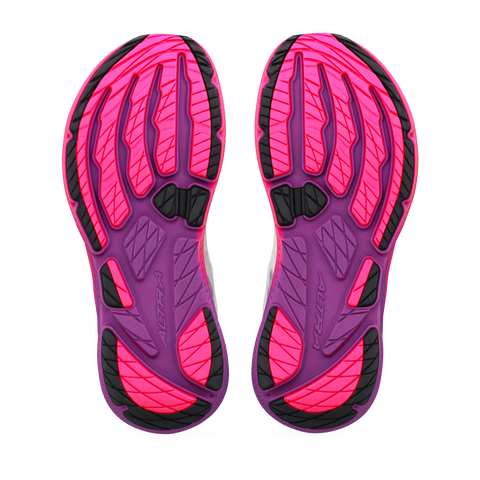 Women's Altra Experience Flow 3 White / Purple Cactus view 3