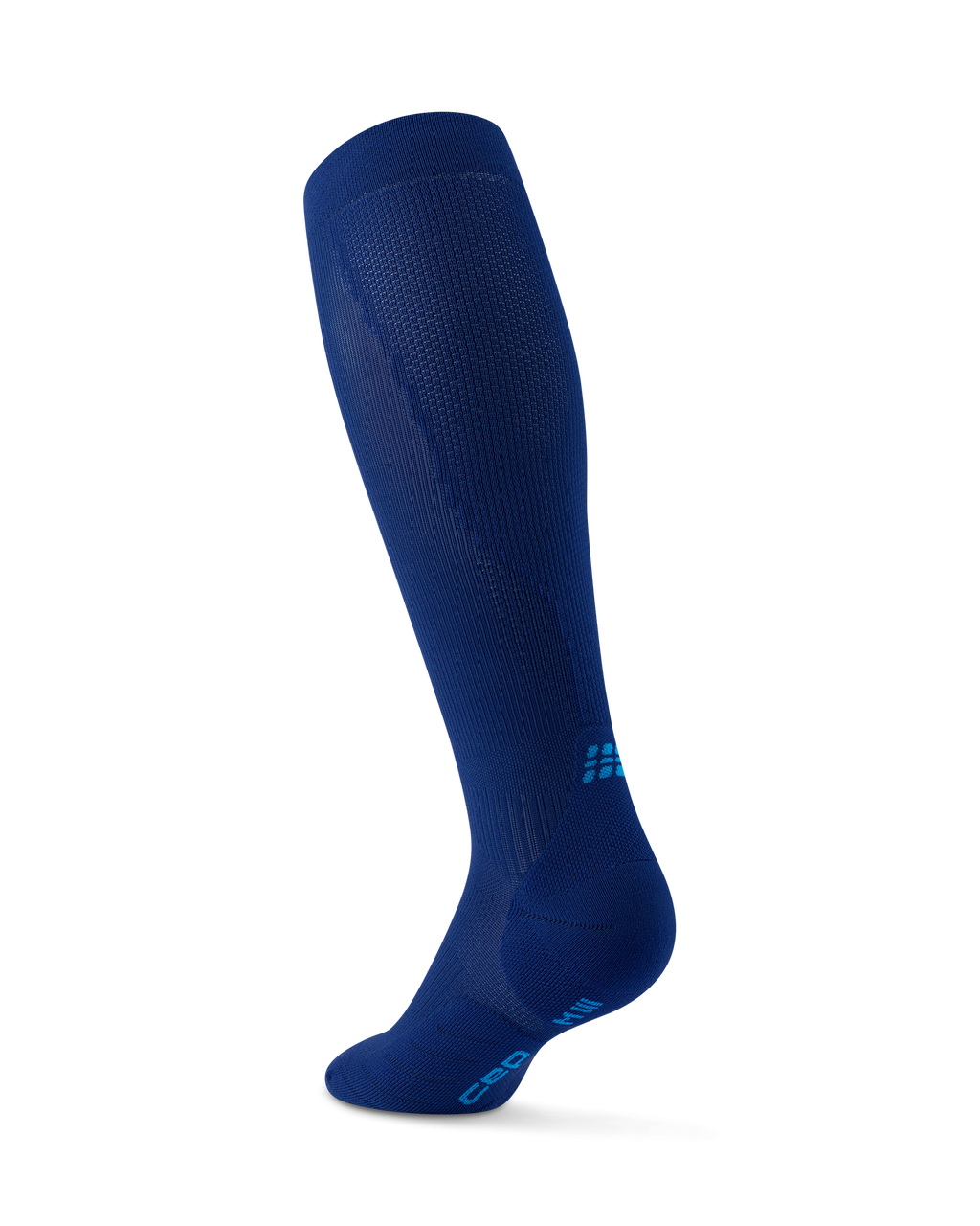 Men's CEP Core Run Compression Socks Tall Mid Cushion Dark Blue view 2