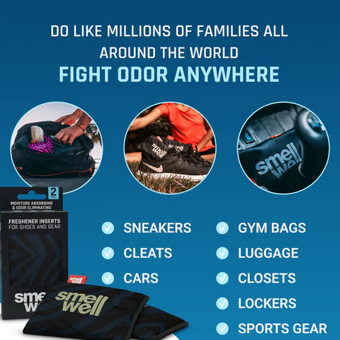 Smell Well Moisture Absorbing And Ordor Eliminating Inserts