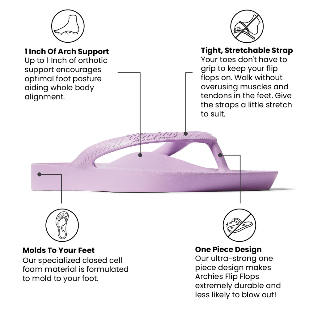Unisex Archies Flip Flops