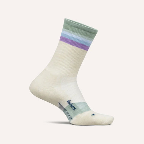 Feetures Merino 10 Max Cushion Mini Crew Socks