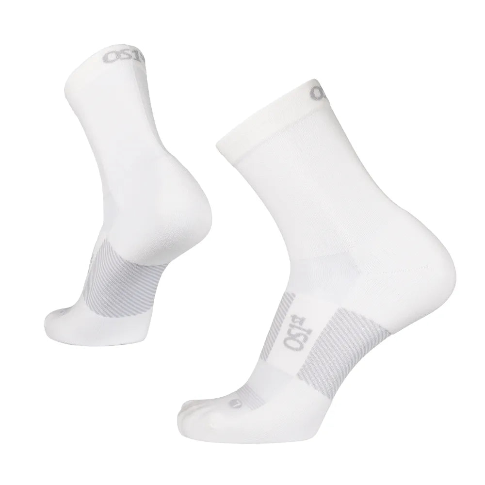 OS1st Thin Air Performance Socks 3/4 Crew White view 2