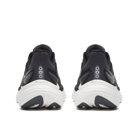 Men’s Saucony Triumph 24 Black Silver - heel view
