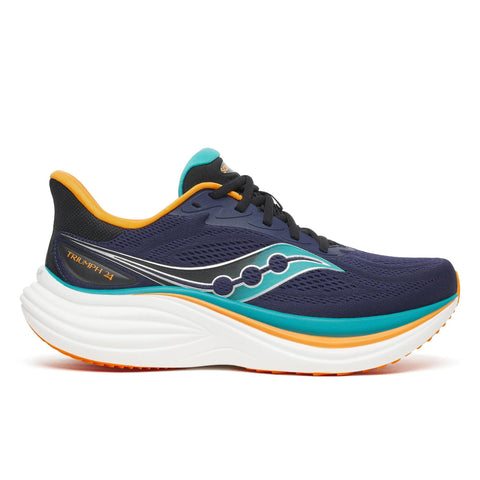 Men’s Saucony Triumph 24 Naval Tranquil - lateral side profile