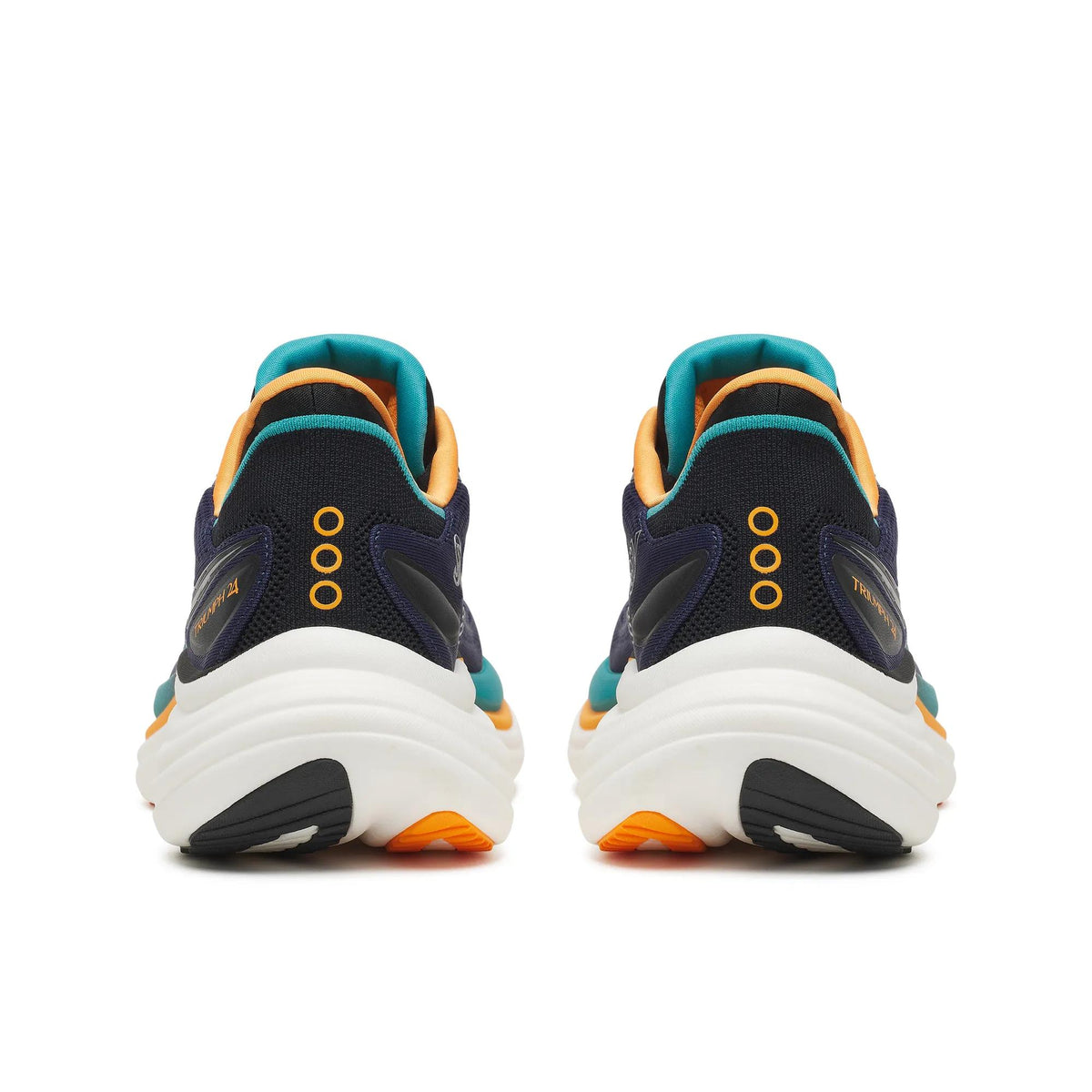 Men’s Saucony Triumph 24 Naval Tranquil - heel view