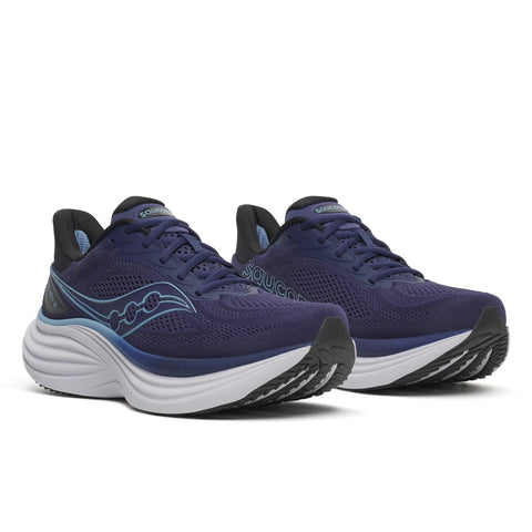 Men’s Saucony Triumph 24 Naval Windward - pair, three quarter angle
