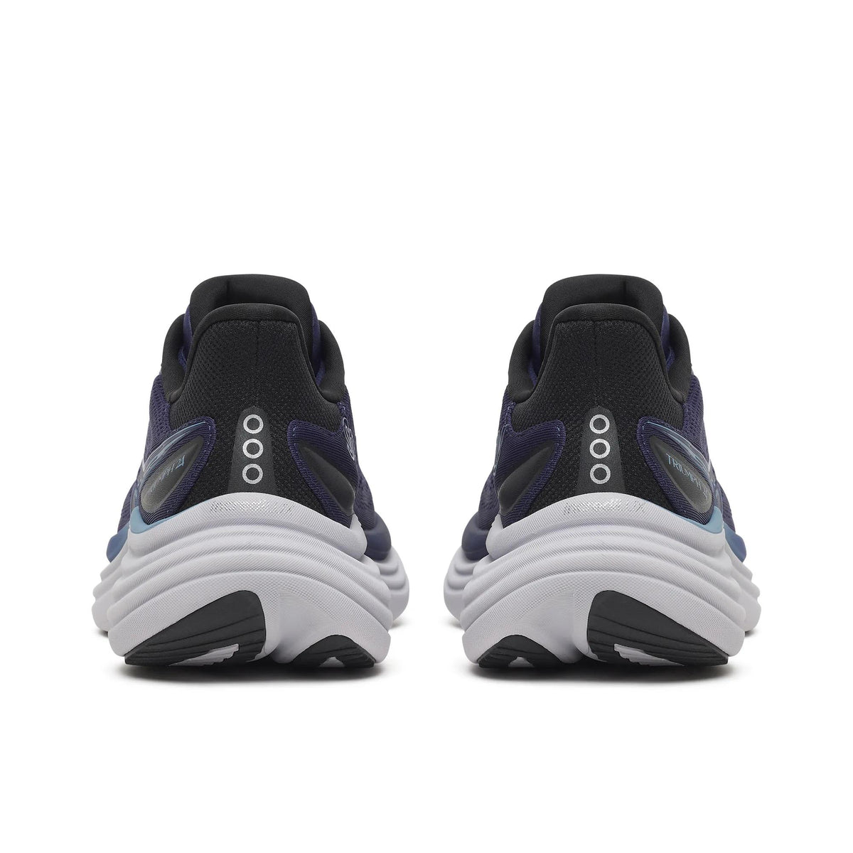 Men’s Saucony Triumph 24 Naval Windward - heel view