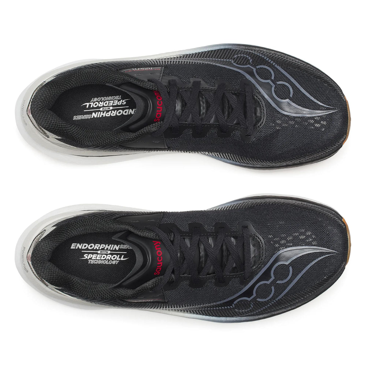Men's Saucony Endorphin Azura Black Quartz - top down view