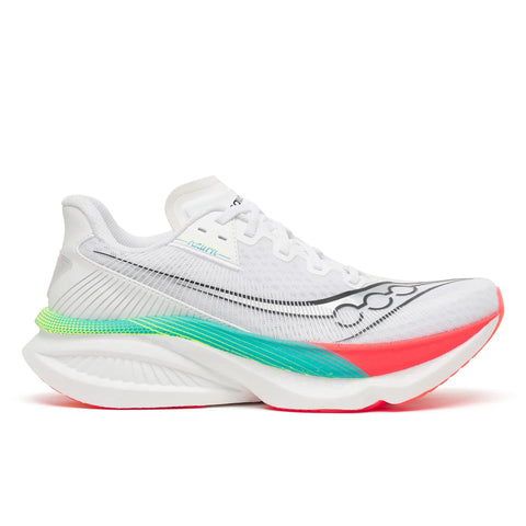 Men's Saucony Endorphin Azura White Multi - lateral side profile