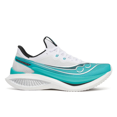 Men's Saucony Endorphin Pro 5 White Tranquil - lateral side profile
