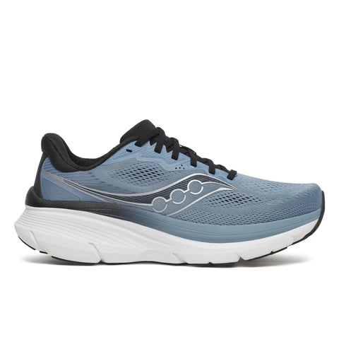 Men's Saucony Guide 19 Windward Black - lateral side profile
