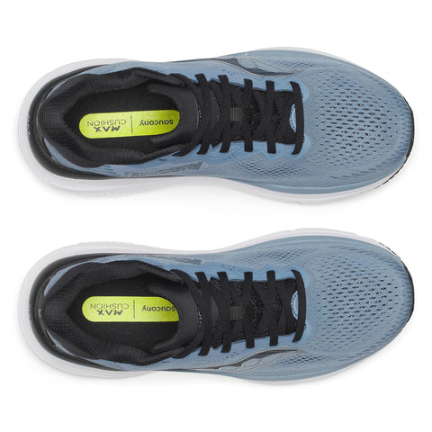 Men's Saucony Guide 19 Windward Black - top down view