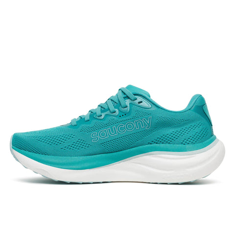 Women's Saucony Ride 19 Tranquil Gulf - opposite side profile