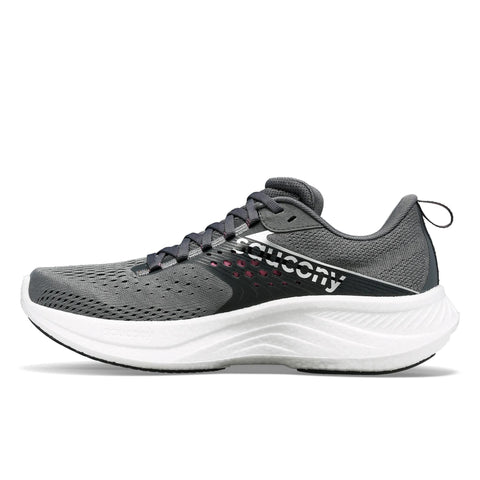 Women’s Saucony Ride 17 Cinder Orchid - opposite side profile