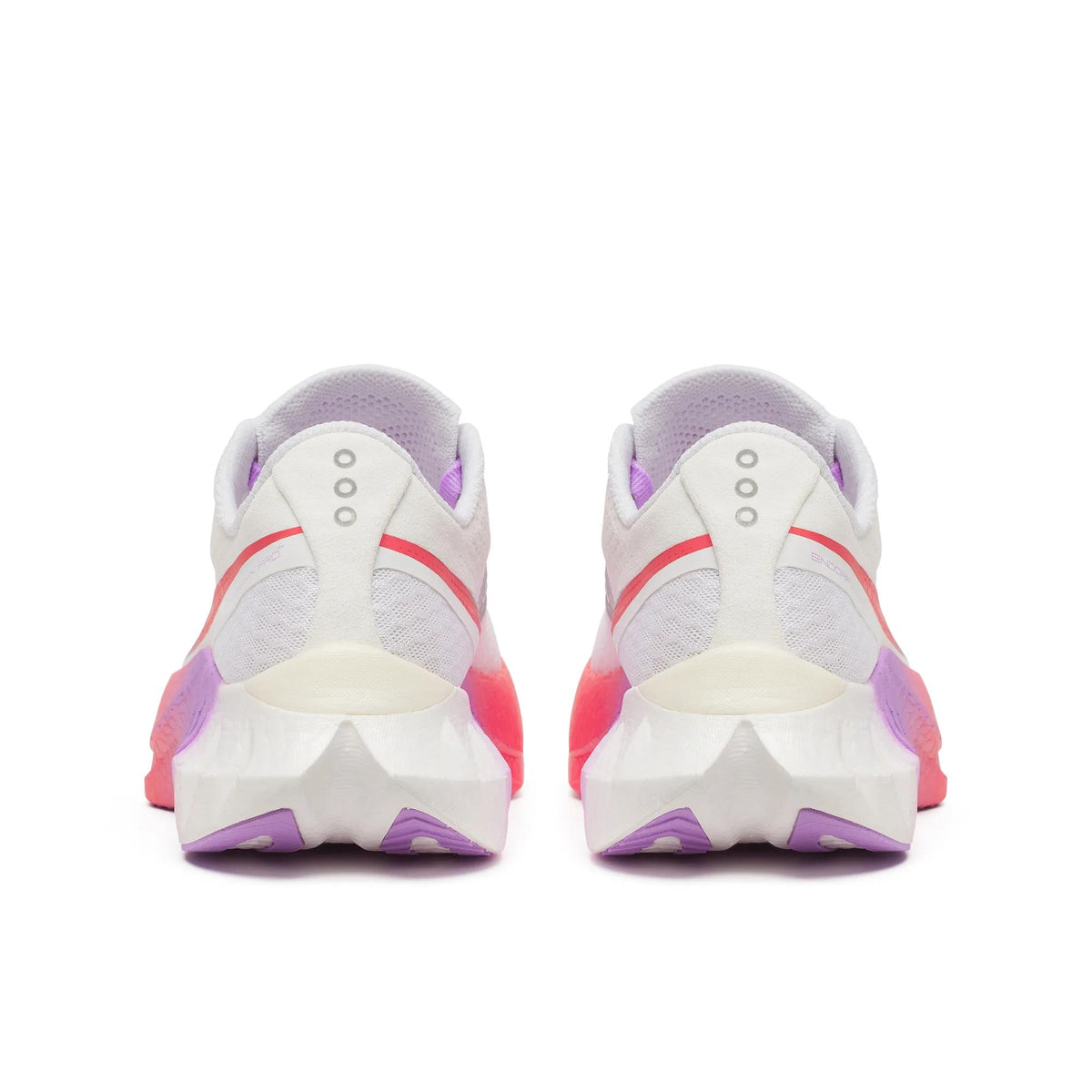 Women's Saucony Endorphin Pro 4 White Crocus - heel view